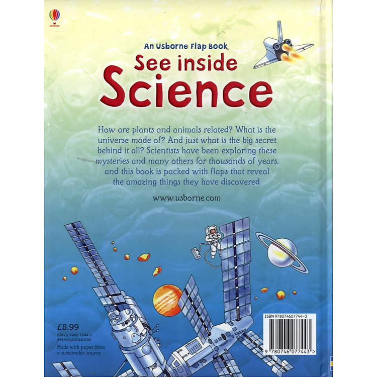 Usborne See Inside Science - Ảnh 3