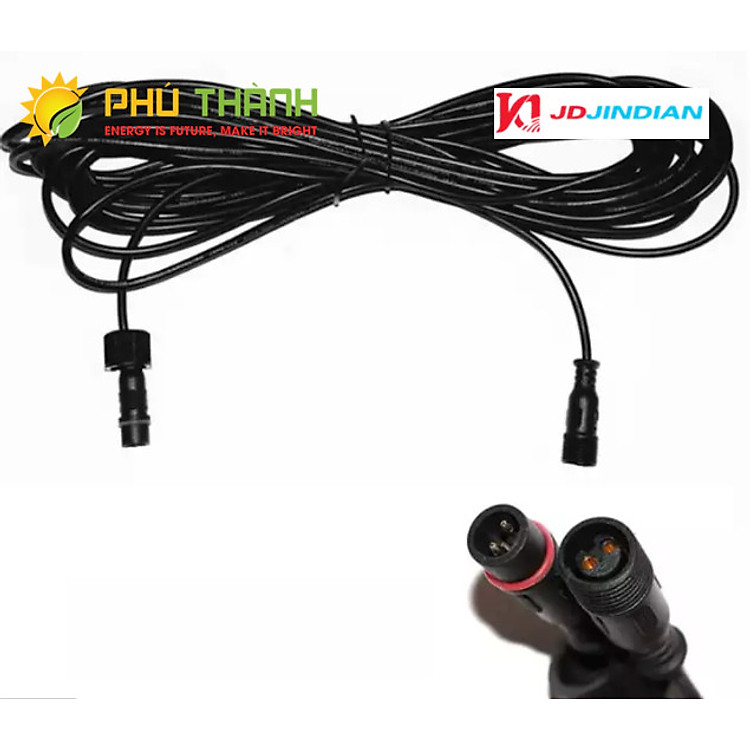 Dây nối đèn năng lượng mặt trời 5m Jindian