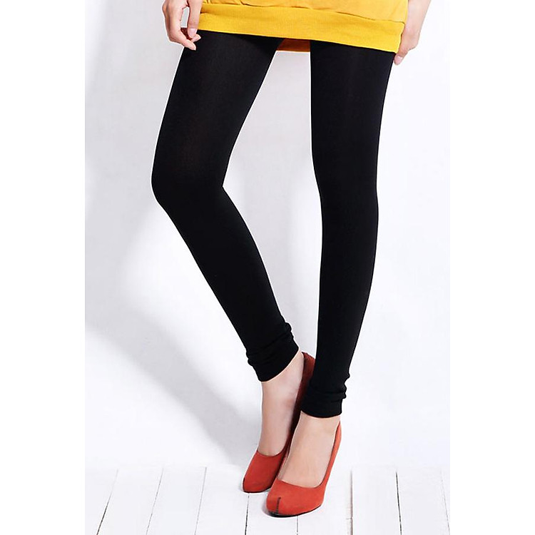 Quần tất lót lông màu đen dành cho bạn nữ (Freesize)