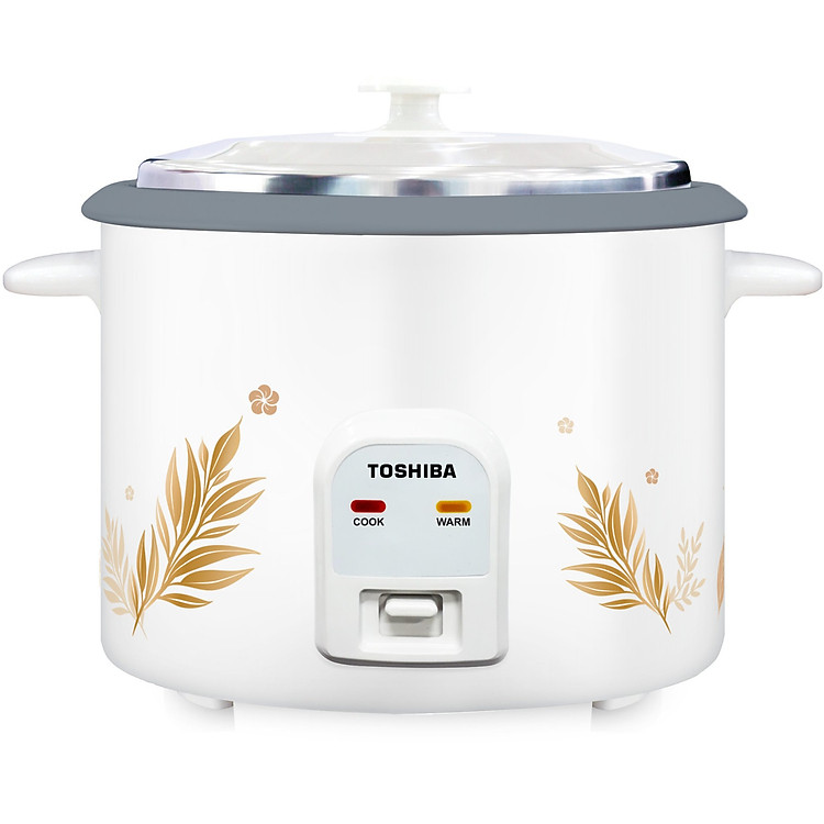 Nồi cơm điện Toshiba RC-28MH1PV(G) - Dung tích 2.8 Lít - Lòng nồi phủ chống dính dày 1 mm - Hàng chính hãng
