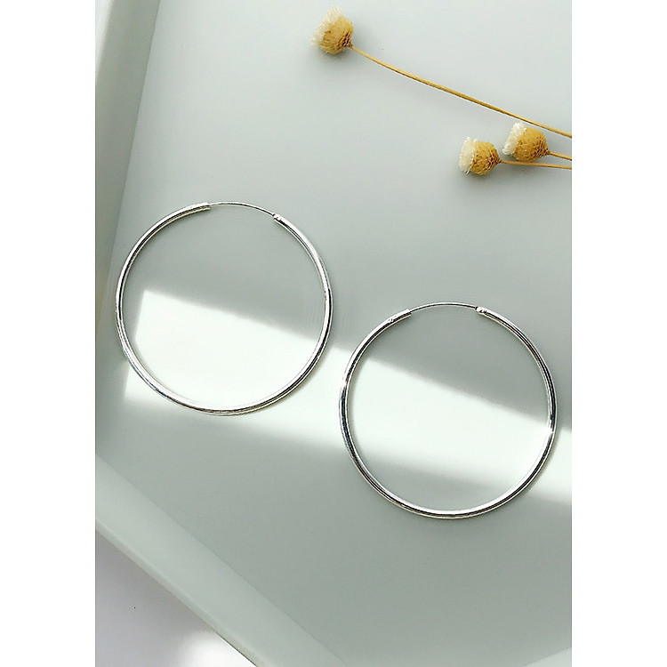 Bông Tai Tròn Bản To