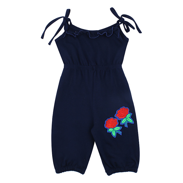 Bộ Jumsuit Bé Gái BONCHOP BBG-8092517DEN - Xanh Đen
