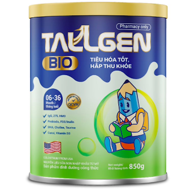 Mua tại Lazada: Nơi Sữa Non Tallgen Bio 850GR cho trẻ Chính hãng, giá tốt