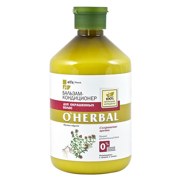 Dầu Xả O'Herbal Dành Cho Tóc Nhuộm (500ml)