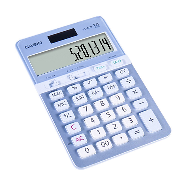 Máy Tính Casio JS-40B (Xanh)