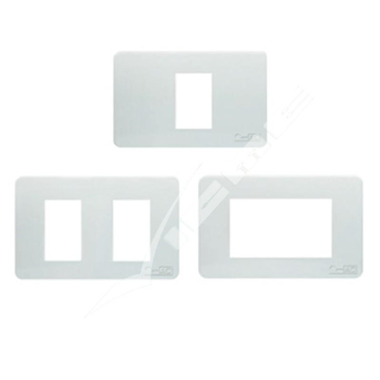 Mặt công tắc-ổ cắm, mặt đơn 24mm, mặt đôi 2x24mm, mặt ba 72mm, AC-RIVAL