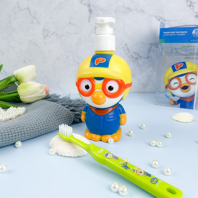 Kem đánh răng Pororo cho bé 298gr Chính hãng Ưu đãi - Hình ảnh 3
