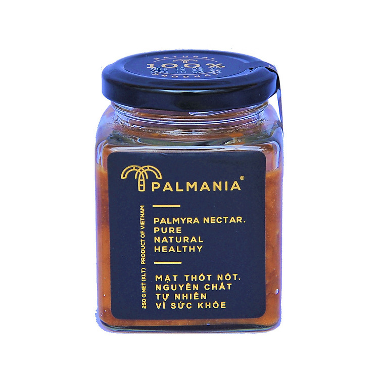 PALMANIA Mật thốt nốt sệt truyền thống 250g net | Nguyên Chất, Tự Nhiên & Vì Sức Khỏe | Đặc sản An Giang