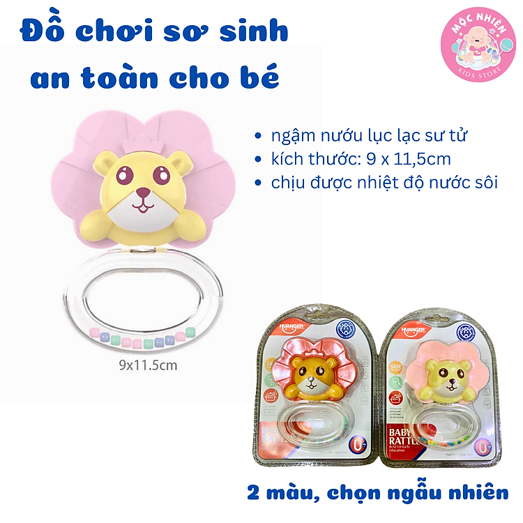 Mua Lục Lạc, Xúc Xắc Gặm Nướu HUANGER Chính hãng Giá tốt - Hình ảnh 2