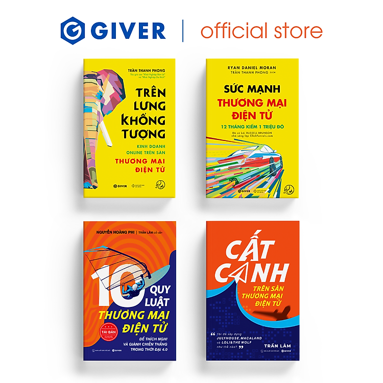 Bộ 4 Sách Kinh Doanh Online
