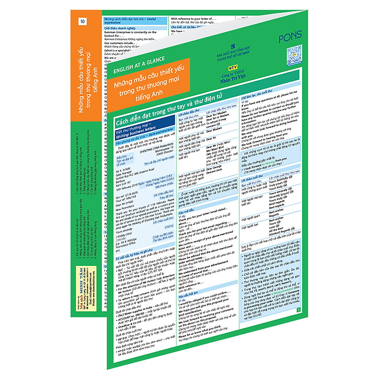 English At A Glance – Những Mẫu Câu Thiết Yếu Trong Thư Thương Mại Tiếng Anh - Ảnh 2