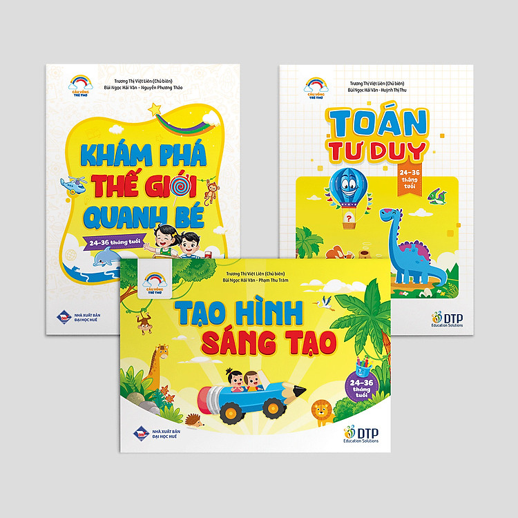 Cầu Vồng Trẻ Thơ (Bộ sách dành cho 24 – 36 tháng tuổi)