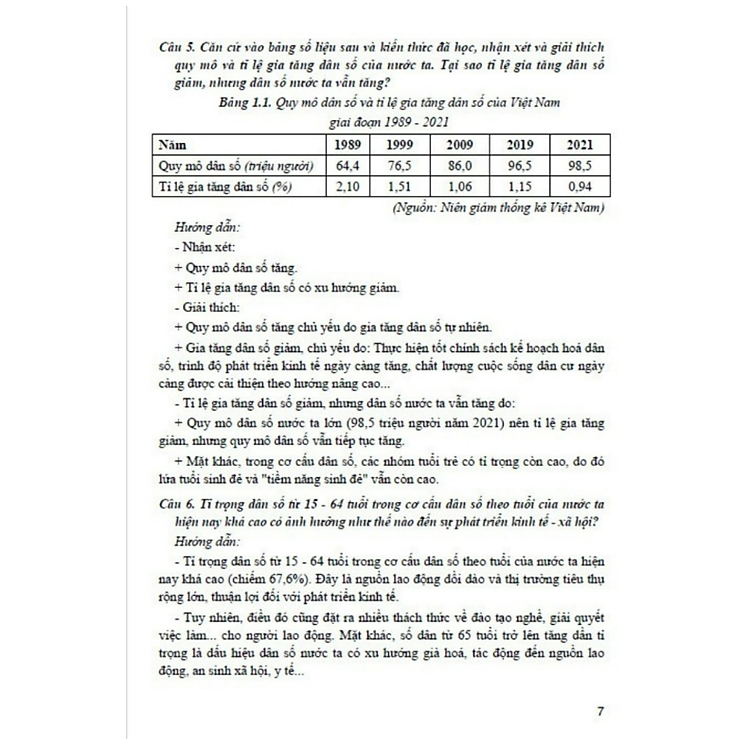 Câu hỏi và bài tập bồi dưỡng học sinh giỏi địa lí 9 (HA) - Ảnh 3
