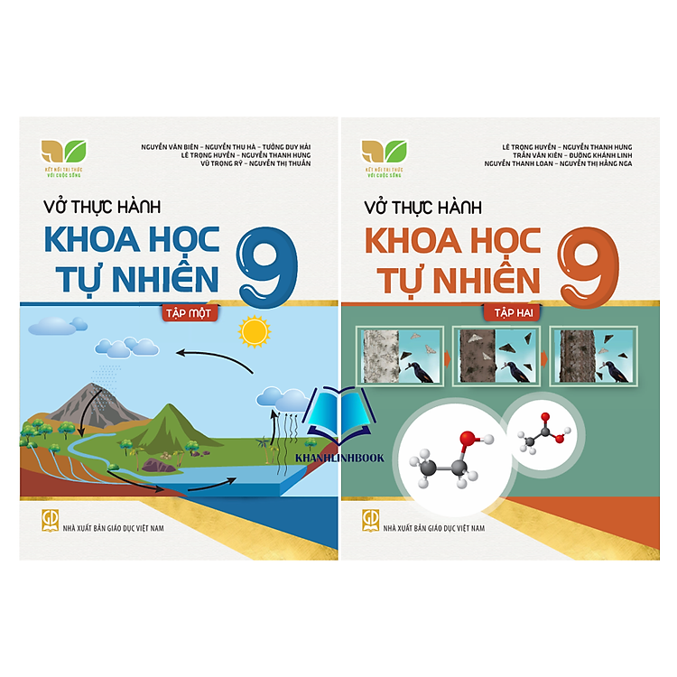 Vở thực hành khoa học tự nhiên 9 – Tập 1 + 2 (kết nối)