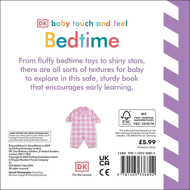 Baby Touch And Feel Bedtime - Ảnh 5
