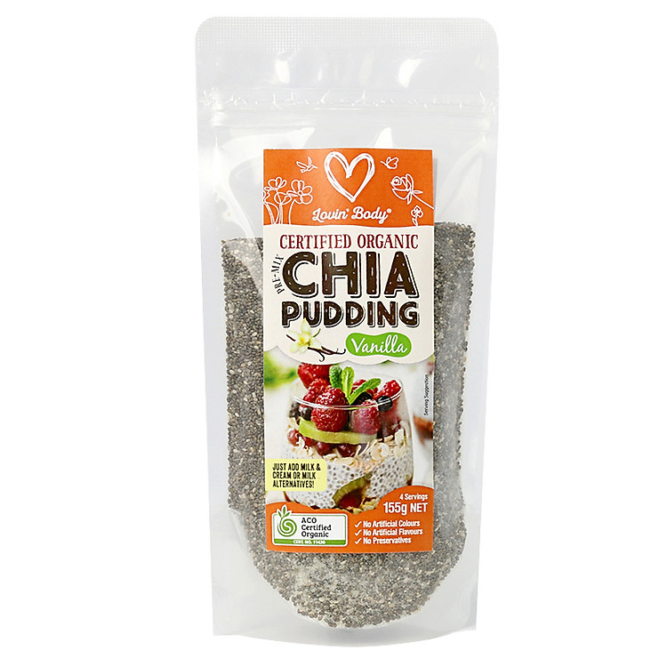 Bột Pudding Hạt Chia Vanila Hữu Cơ Organic