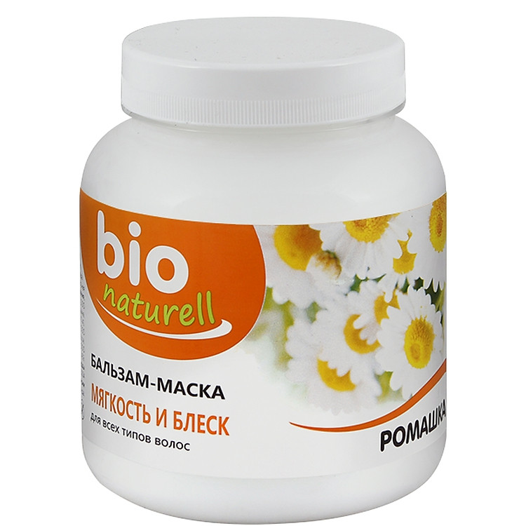 Mặt nạ dưỡng mềm và bóng tóc Bio Naturell hair balsam-mask Camomile 480ml