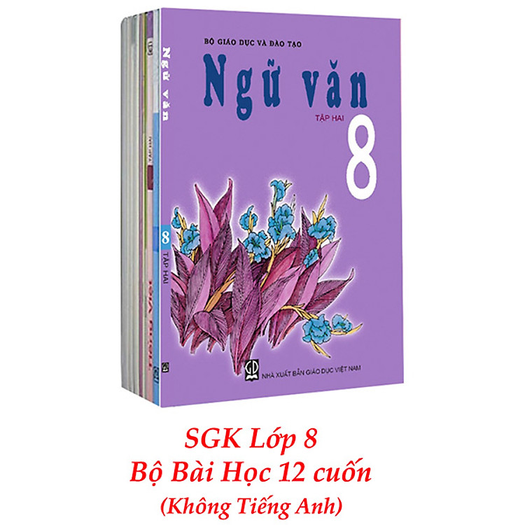 Sách Giáo Khoa Bộ Lớp 8 - Sách Bài Học (Bộ 12 Cuốn - Không Tiếng Anh) (2021)