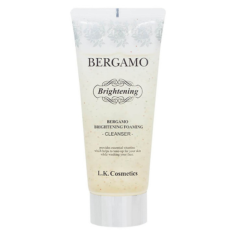 Sữa Rửa Mặt Dạng Gel Dưỡng Sáng Da, Giúp Săn Chắc, Chống Lão Hóa BERGAMO Foaming Cleanser 150ml