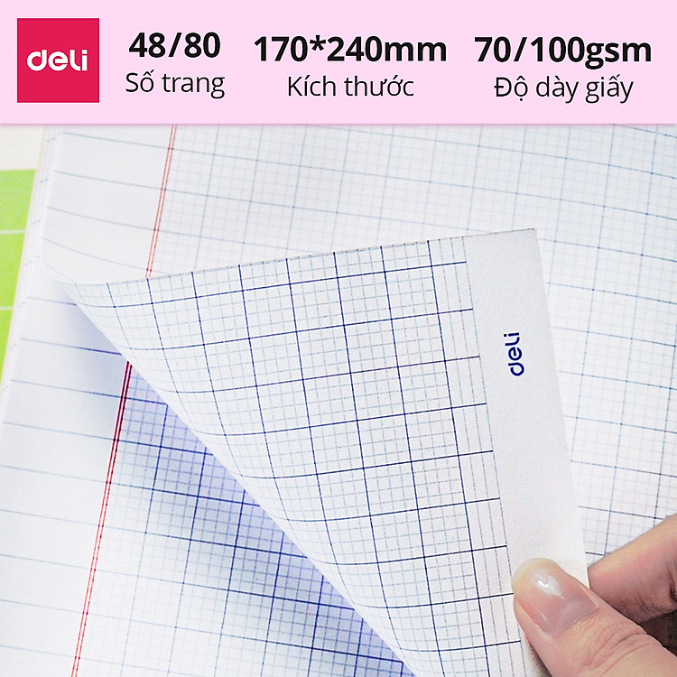 Tập Vở Học Sinh 4 Ô Ly (48 trang, 70gsm) - Ảnh 7