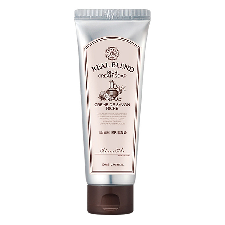 Sữa Rửa Mặt The Face Shop Real Blend Calming Cream Soap 30400542 (150ml)