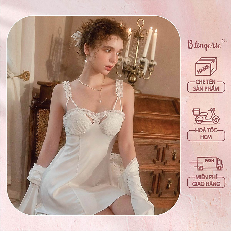 Váy Ngủ Thiết Kế Thoải Mái (Không kèm áo choàng) - B.Lingerie