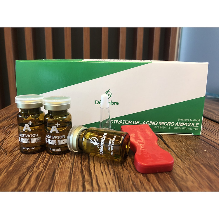 ACTIVATOR DE – AGING MICRO AMPOULE - TẾ BÀO GỐC DÀNH CHO DA LÃO HÓA