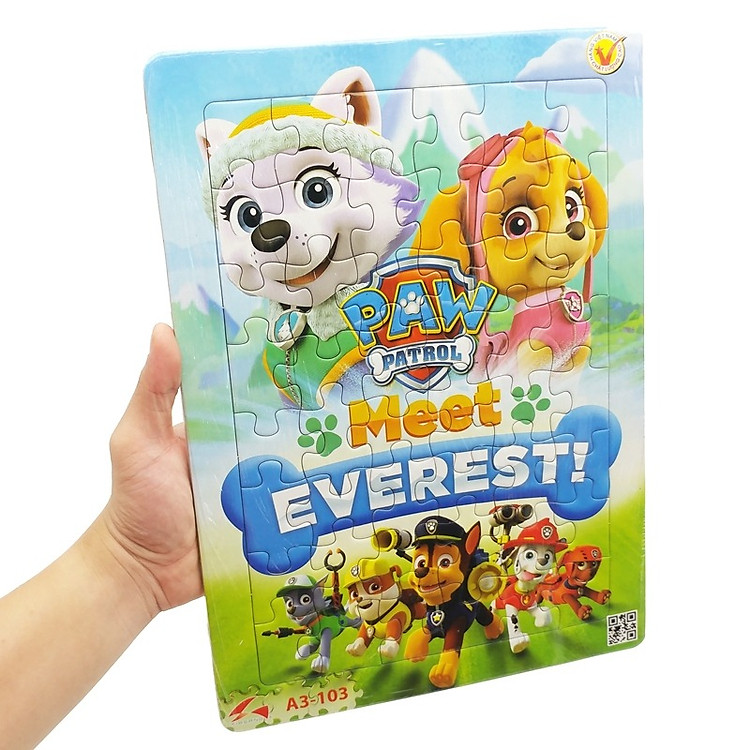 Tranh Xếp Hình Paw Patrol - Everest Chính hãng Tiết kiệm - Hình ảnh 3