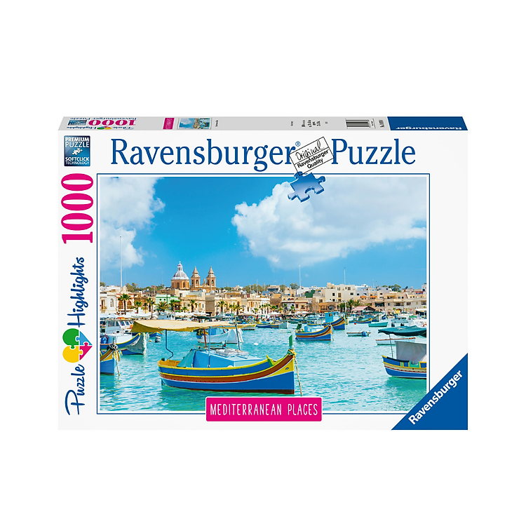 Tìm mua tại Avakids: Puzzle 1000 mảnh Malta RAVENSBURGER - Ngập tràn khuyến mãi