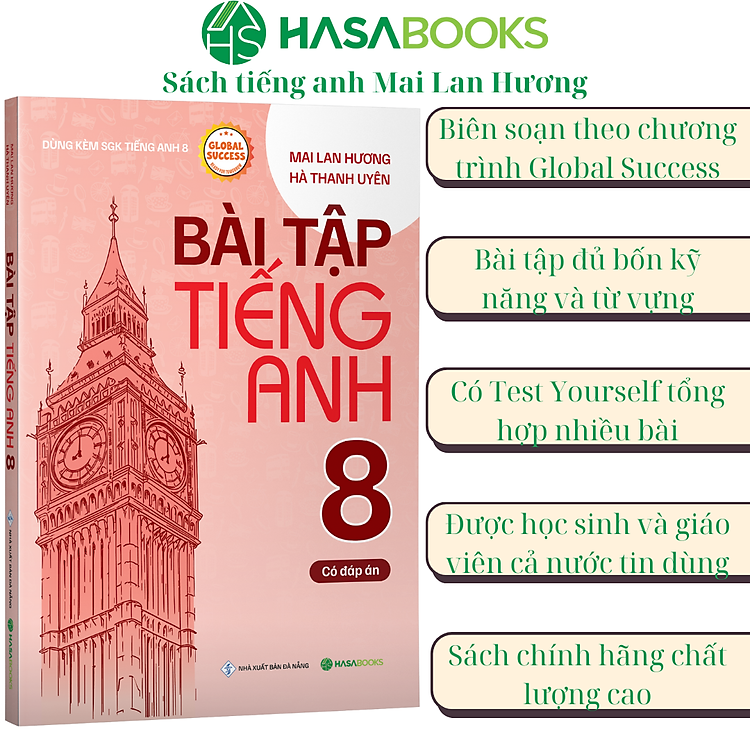 Bài Tập Tiếng Anh 8 Global Success (Có Đáp Án)