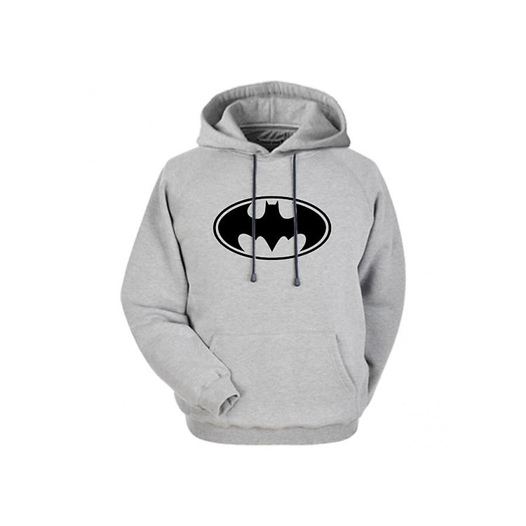 Áo Hoodie Tay Dài Có Mũ Bat Man