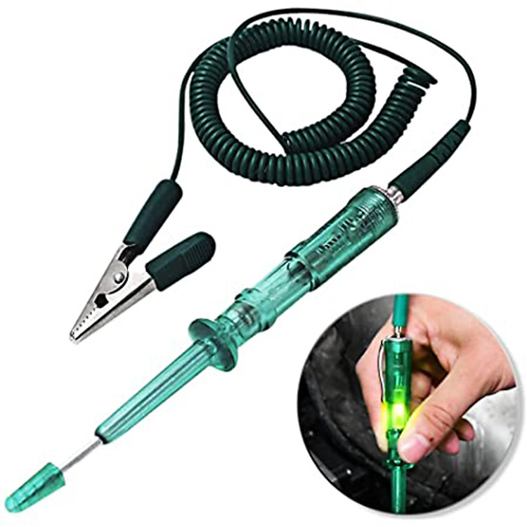 Bút thử điện ô tô 6V - 12V - 24V bóng led