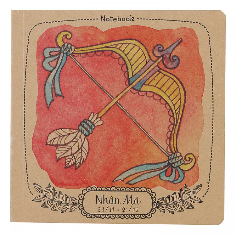 Sổ Notebook Minh Long - 12 Cung Hoàng Đạo - Nhân Mã