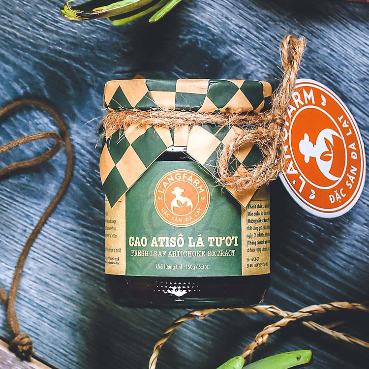 Cao atiso lá tươi LANGFARM Đà Lạt 150gr