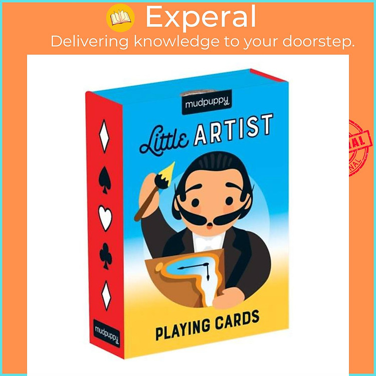 Sách - Little Artist Playing Cards by Lydia Ortiz (UK edition, paperback)