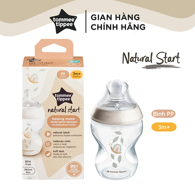 Mua Bình Sữa PP Tommee Tippee 260ml Đảm bảo Giá tốt