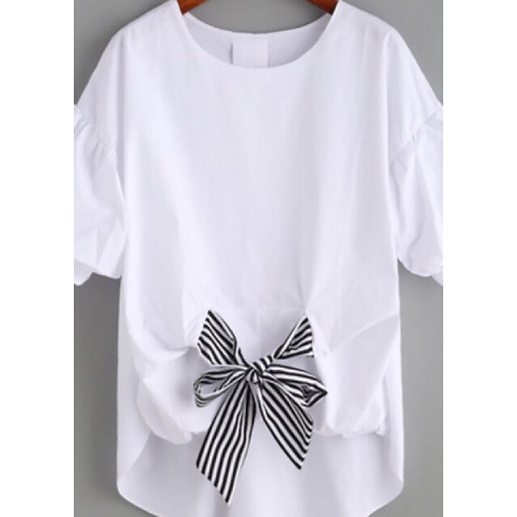 Áo Tay Phồng Thắt Eo
