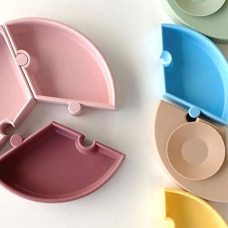 Khay ăn dặm silicone MinikOiOi cho bé Chính hãng Ưu đãi - Hình ảnh 4