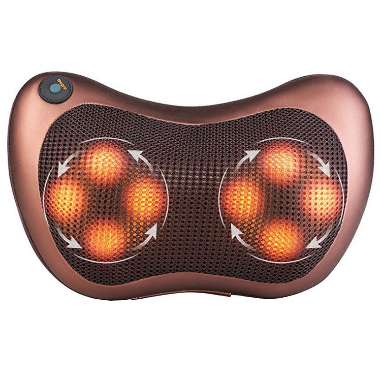 Gối massage hồng ngoại 8 Bi