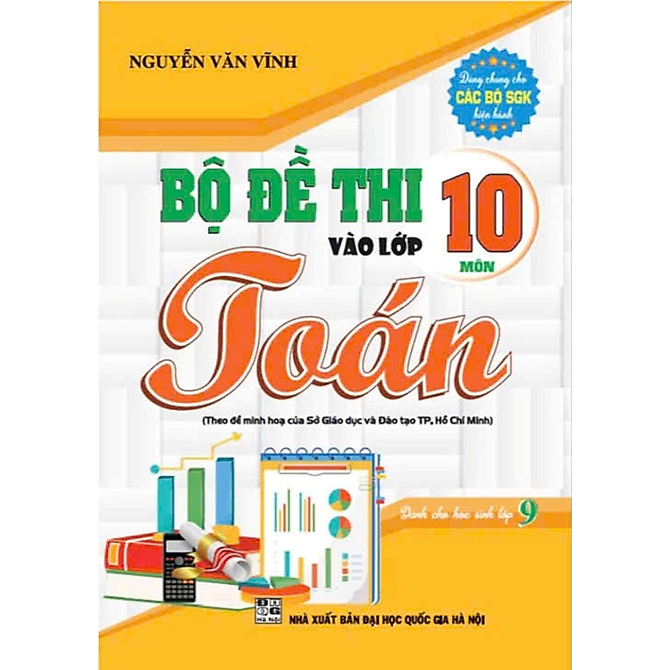 Sách - Bộ đề thi vào lớp 10 môn toán (theo đề minh họa của Sở GD & Đào tạo TP. Hồ Chí Minh) - HA