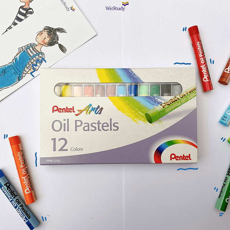 Hộp màu sáp dầu Pentel