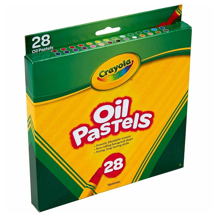 Hộp Bút Sáp Dầu Crayola 28 Màu - Ảnh 5