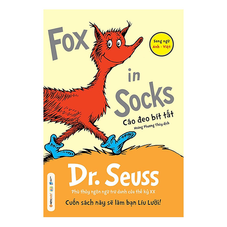 Sách Dr. Seuss – Fox In Socks – Cáo Đeo Bít Tất (Tái Bản 2018)