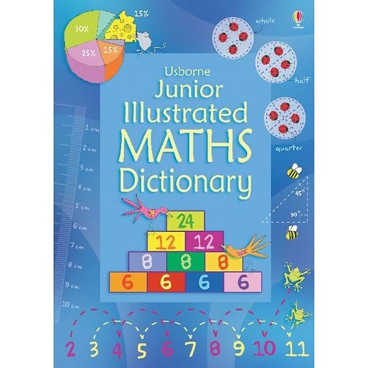Sách Usborne Junior Illustrated Maths Dictionary