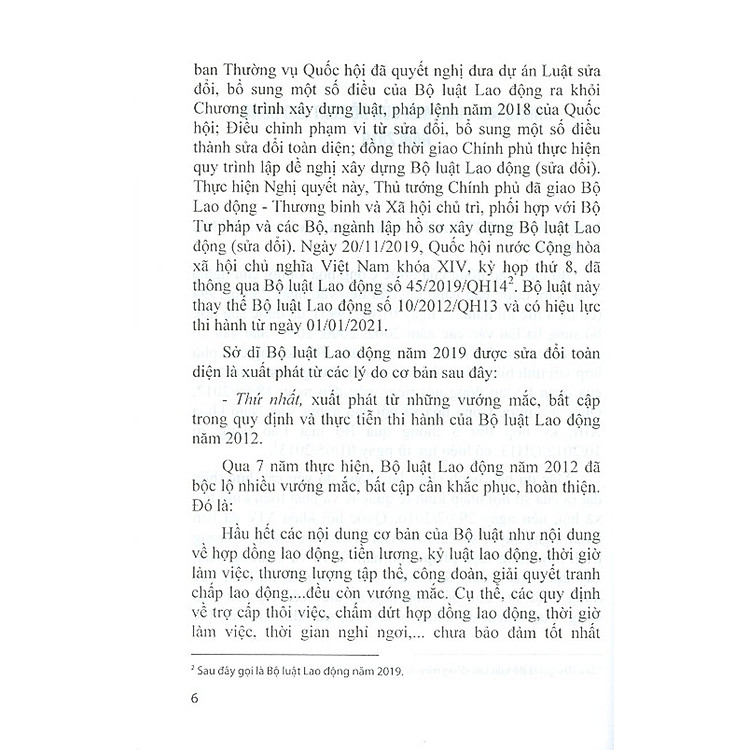 Những Nội Dung Mới Của Bộ Luật Lao Động Năm 2019 - Ảnh 3