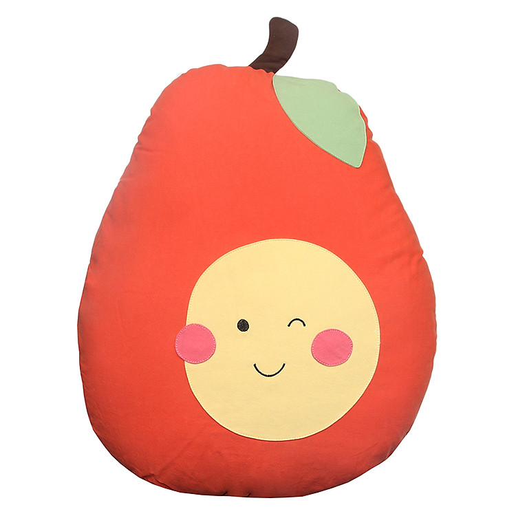Gối Tựa Lưng Hình Trái Lê Thắng Lợi - Màu Cam