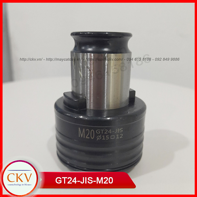 Chuck kẹp mũi taro M20 JIS cho máy taro cần điện GT24-M20 chống gãy