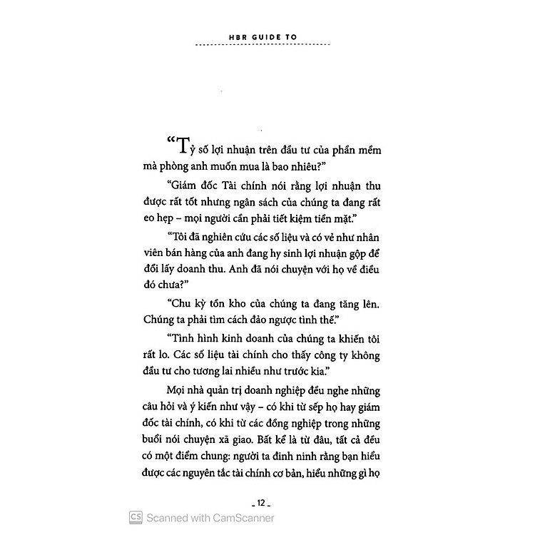 HBR Guide To - Tài Chính Dành Cho Sếp - Ảnh 5
