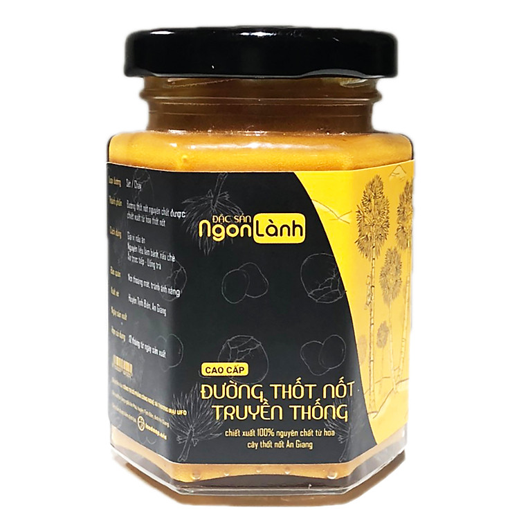 Đường Thốt Nốt Truyền Thống An Giang Hũ 150Gr - Đặc Sản Ngon Lành