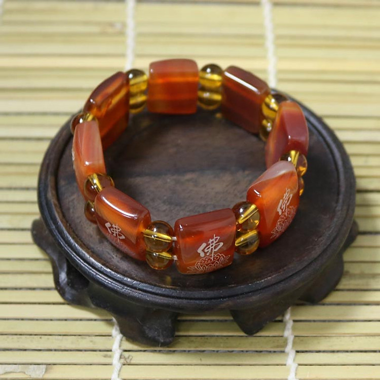 Vòng tay Đá Mã Não